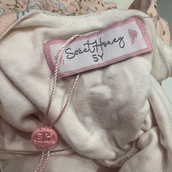 SweetHoney Easter Bunny Tank Leggy Romper - Picture 8 of 8